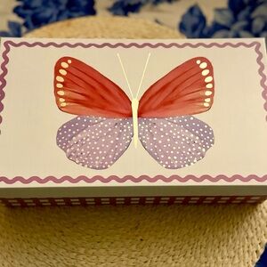 Red and Purple Butterfly Gift Box for Book Lovers!
